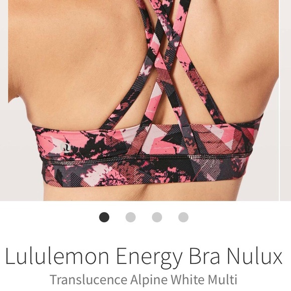 Lululemon Energy Bra Nulux EUC